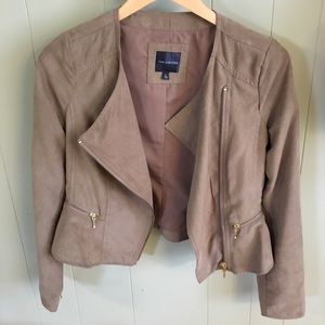 ✨SALE✨ The Limited Moto Jacket in tan suede